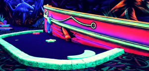 Mini Golf Pirate Ship